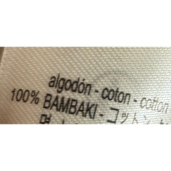 ZARA Floral Print Midi Skirt High Waisted Size S 100% Cotton Zip Side Closure - Picture 8 of 9